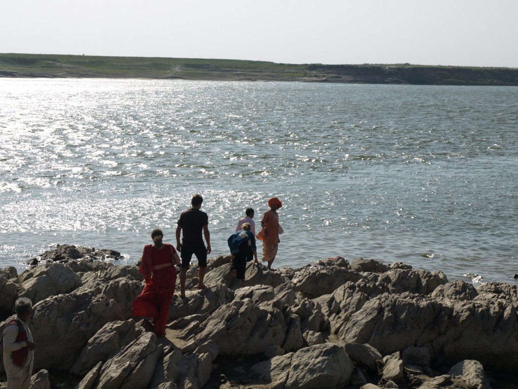 Ganges river in Munger