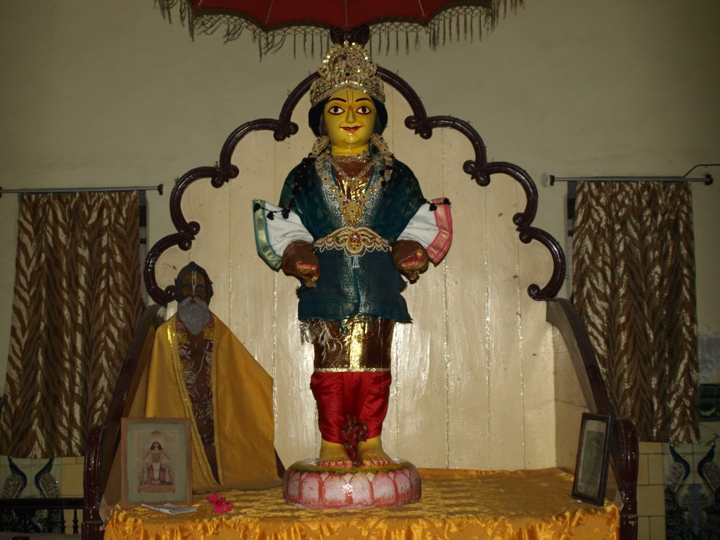 Deity of Shri Chaitanya Mahaprabhu at Prem Mandir Munger