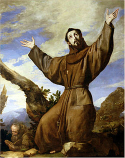 Saint Francis of Assisi by Jusepe de Ribera